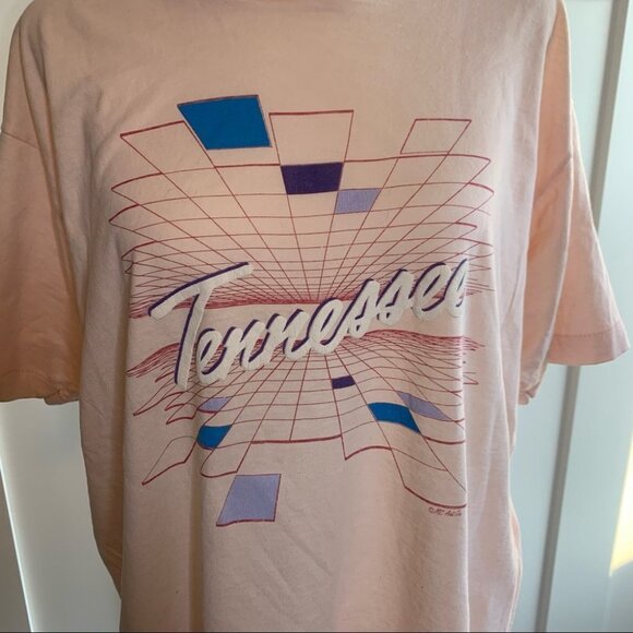 Vintage Single Stitch Tennessee Pink T Shirt a size XL - Picture 2 of 6